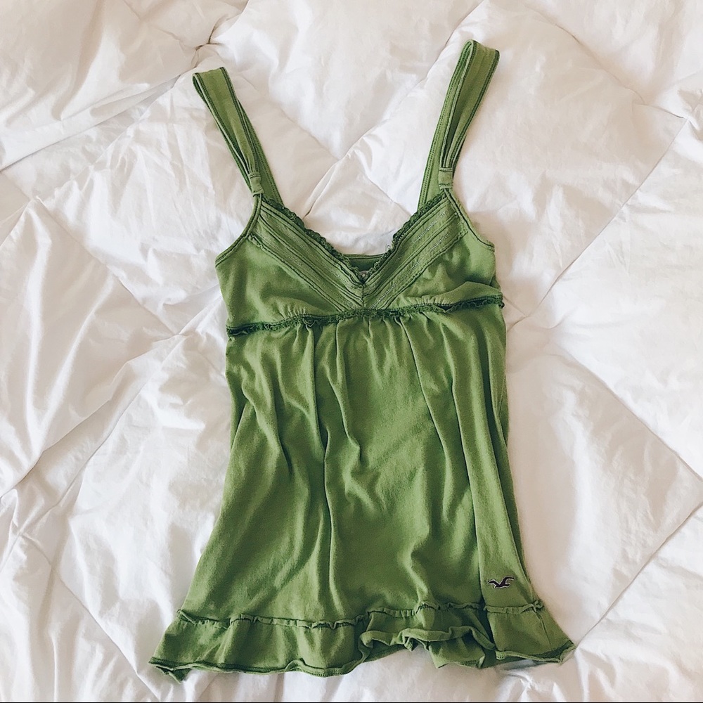 Green Hollister Top
